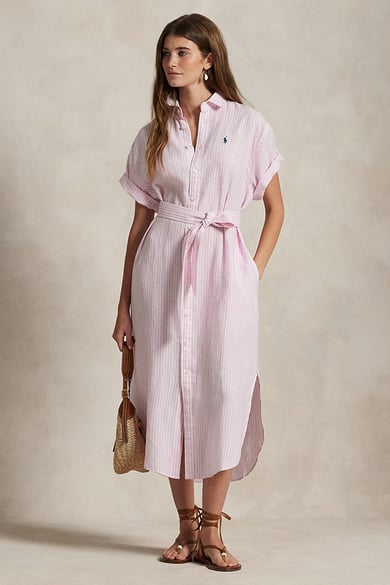 ΦΟΡΕΜΑ POLO RALPH LAUREN - 1880A WHITE/PINK